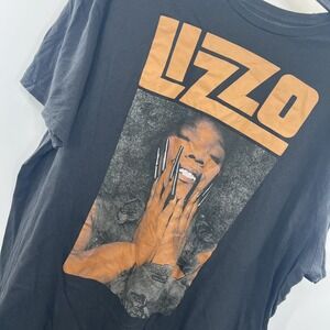 Lizzo Portrait T Shirt Mens 2XL Tour Official Merchandise Pop Graphic SS EUC